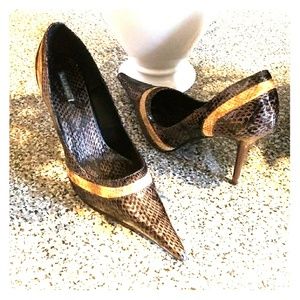 Multi color high heels